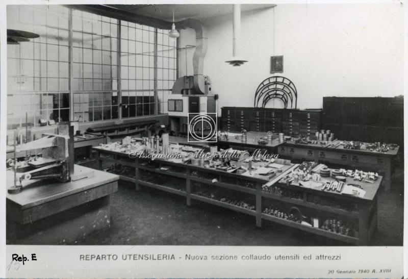 Rep E - Reparto utensileria - Nuova sezione collaudo utensili ed attrezzi
