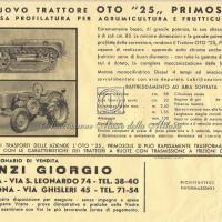 Trattrice OTO C25 Primosole - Pubbliredazionale