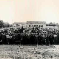 Ingegneri, operai e rappresentanti presenti alla manifestazione