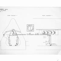 Sezioni degli impianti antigas del bunker